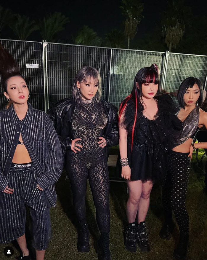 傳奇女團2NE1。 圖：翻攝自2NE1 IG