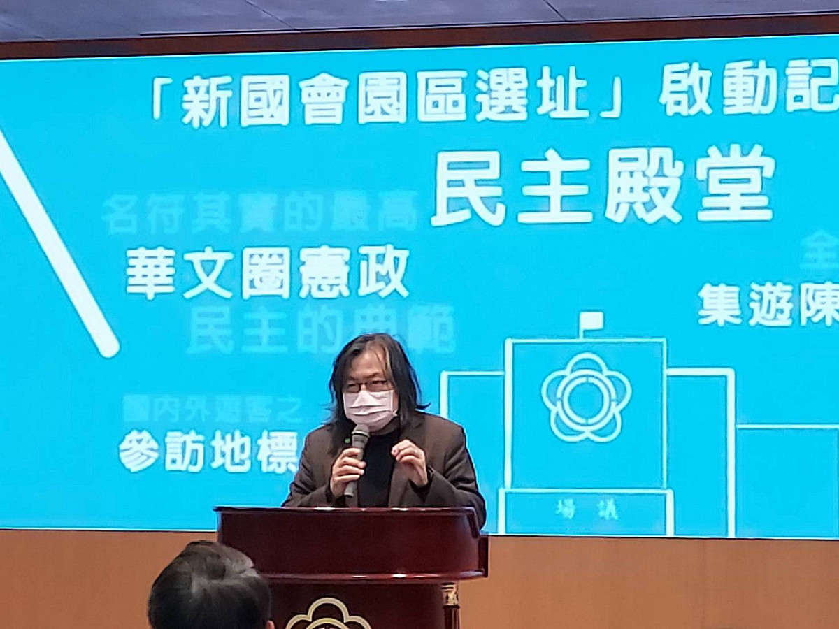 立法院未來國會願景規劃諮詢委員會召集人林洲民。 圖：陳佩君／攝