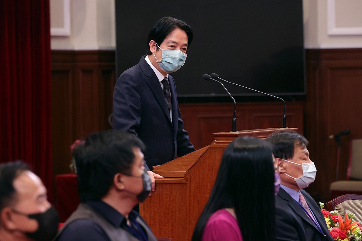 副總統賴清德18日上午接見「第29屆幼鐸獎得獎人及中華幼兒教育策進會人員」 圖：總統府/提供