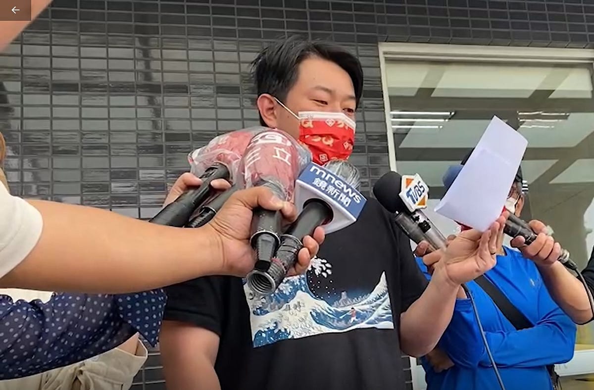 辭去黨職後陳柏惟首度現身發表聲明 陳柏惟/提供