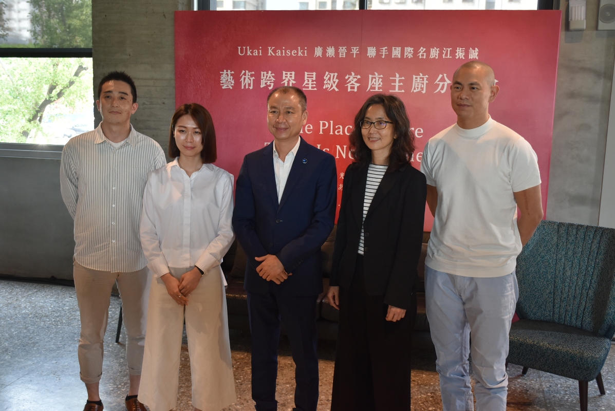 與藝術結合的星級客座主廚分享座談會。 圖：孫家銘攝