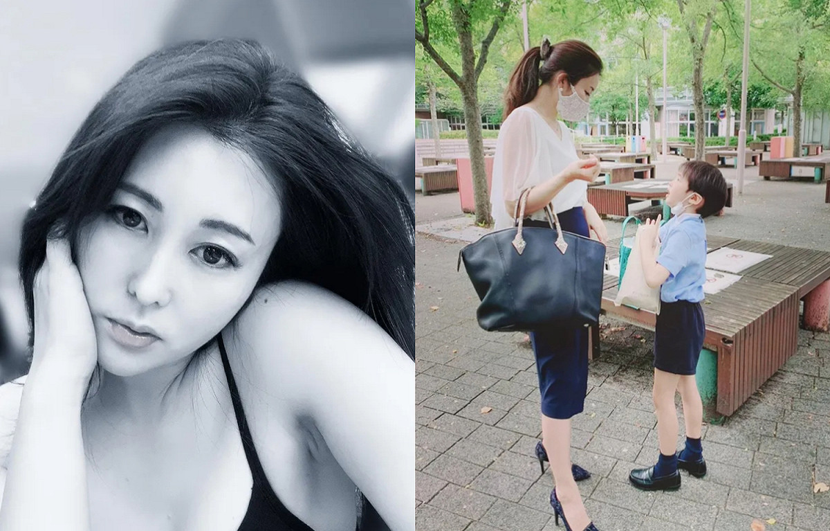 麻衣在IG曬出和兒子「小王子」的合照。 圖：翻攝自IG/mai_sato_1113
