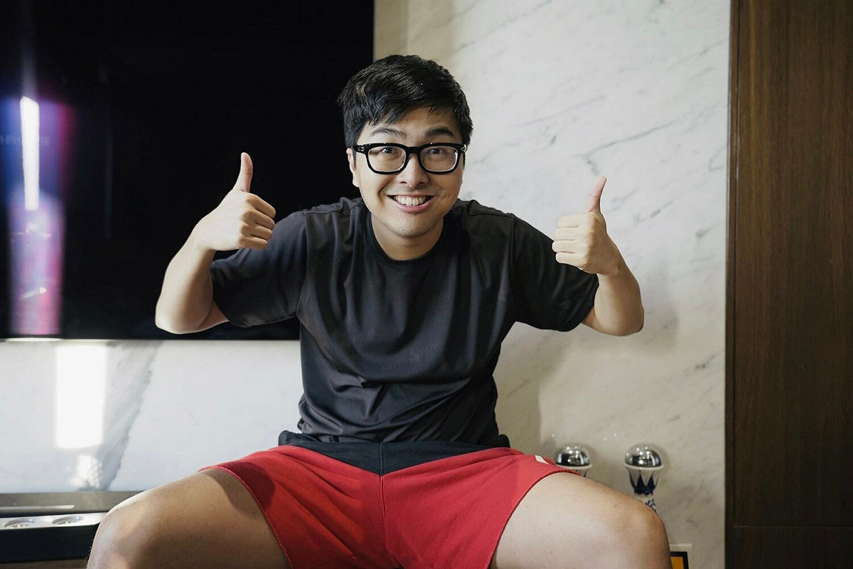 實況主丁特。 圖：翻攝自丁特臉書