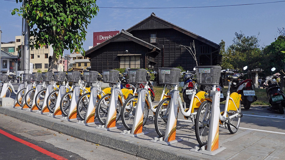 嘉義市微笑單車周轉率全國第2高，圖為嘉義市知名景點檜意森活村。 圖：嘉義市政府/提供
