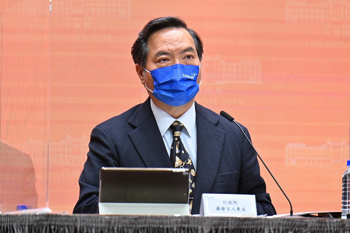 行政院政務委員兼發言人羅秉成。 圖：行政院提供