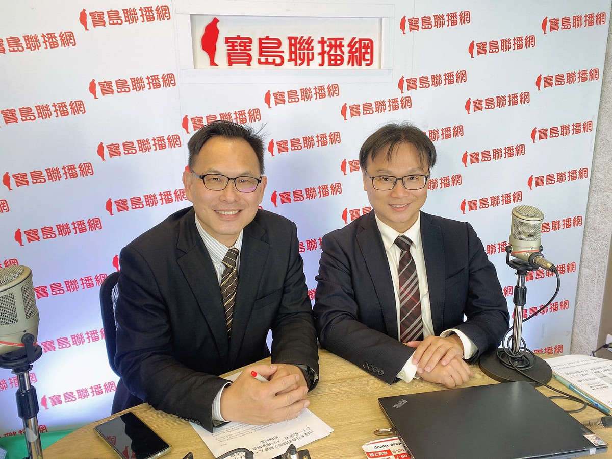 汪潔民（左）質疑「現在有疫苗、有快篩，為什麼還要有親密者居隔？」 圖：翻攝自汪潔民臉書