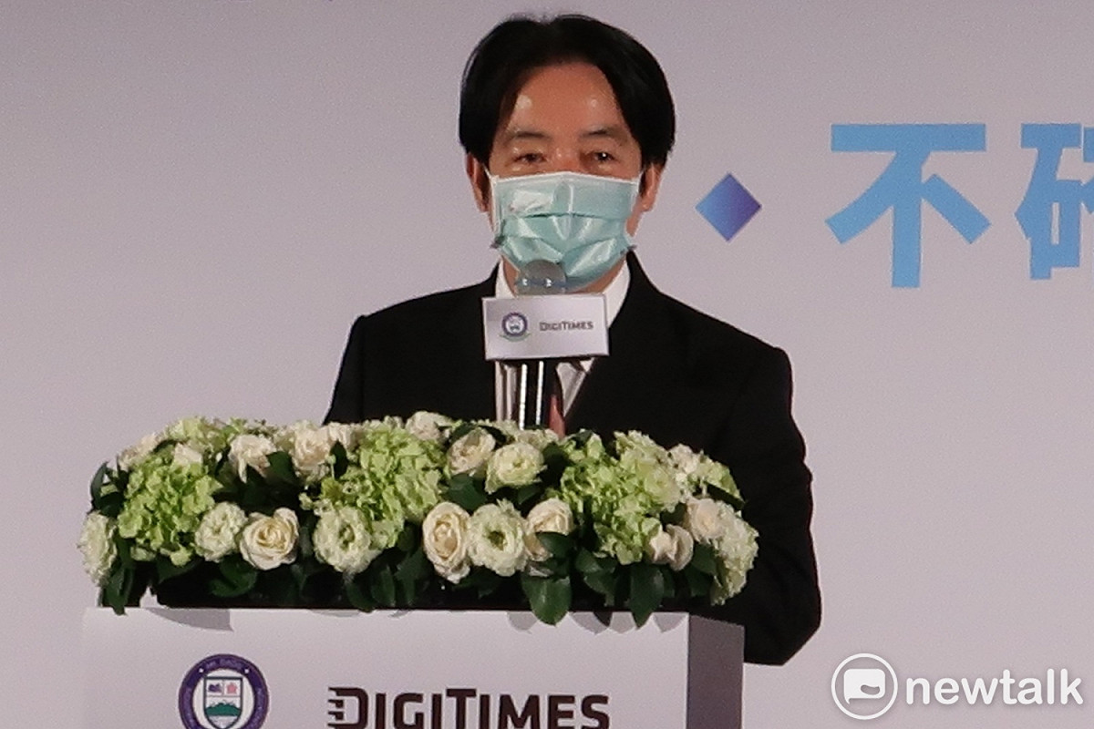副總統賴清德25日出席第三屆大肚山產業跨域創新高峰論壇。 圖：林朝億/攝
