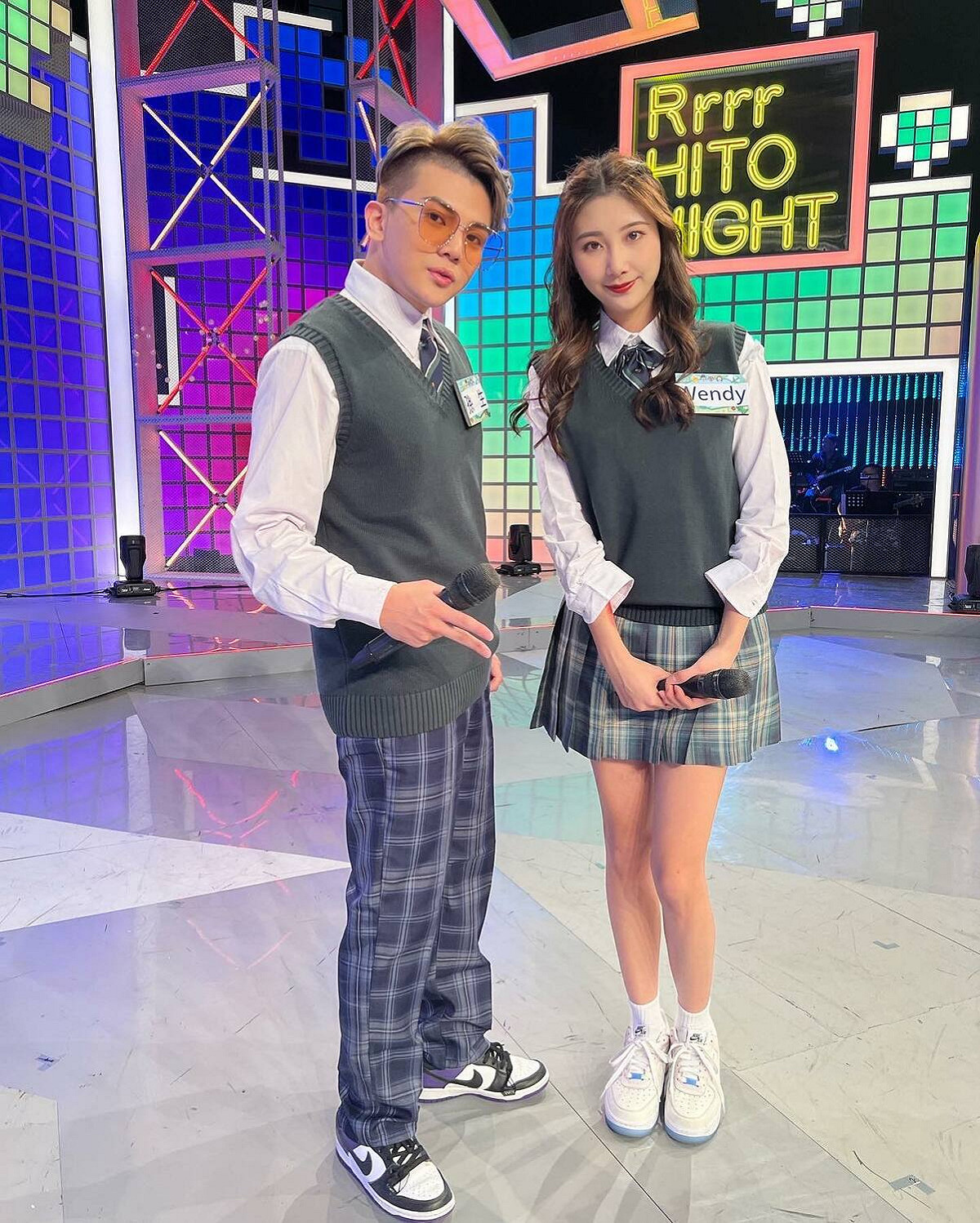 孫生與女友「Wendy」。 圖：翻攝自Wendy IG(@wendy__624)