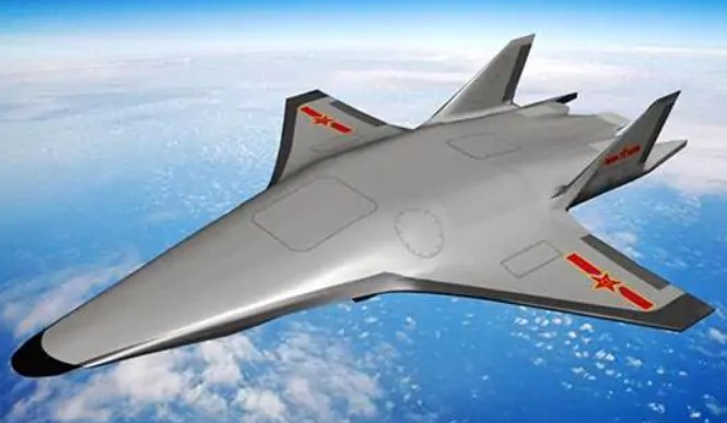 乘波體飛機示意圖。 圖：翻攝自百度百科