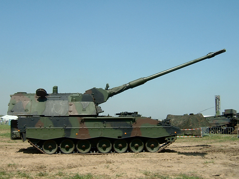 PzH 2000自走砲。 圖：翻攝維基百科/CC BY 2.0