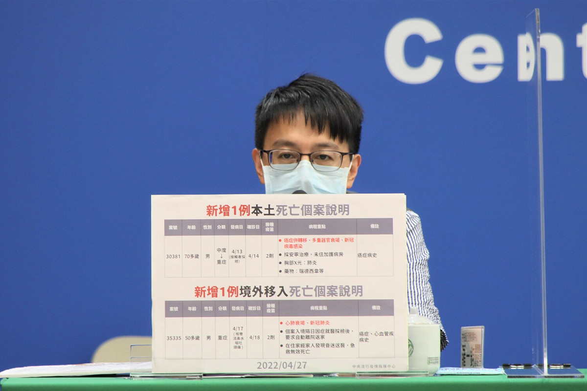 醫療應變組 副組長羅一鈞 圖：中央流行疫情指揮中心/提供