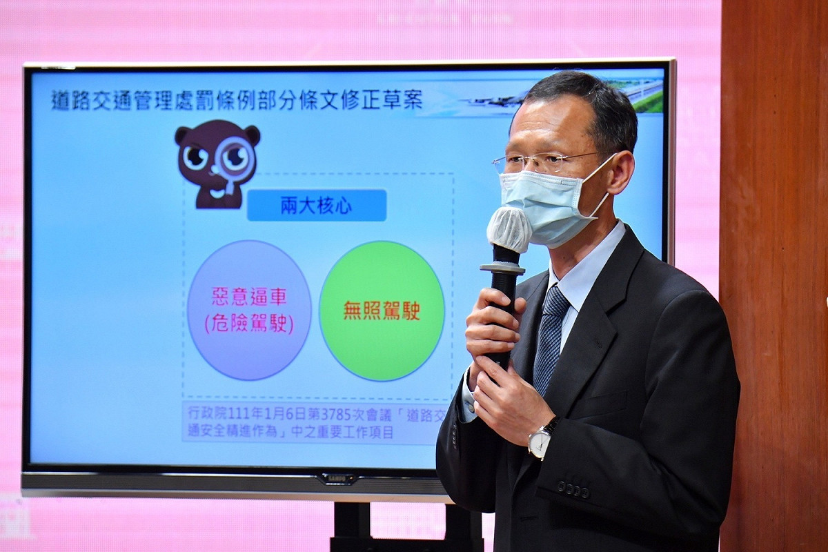 交通部路政司長林福山。 圖：行政院提供