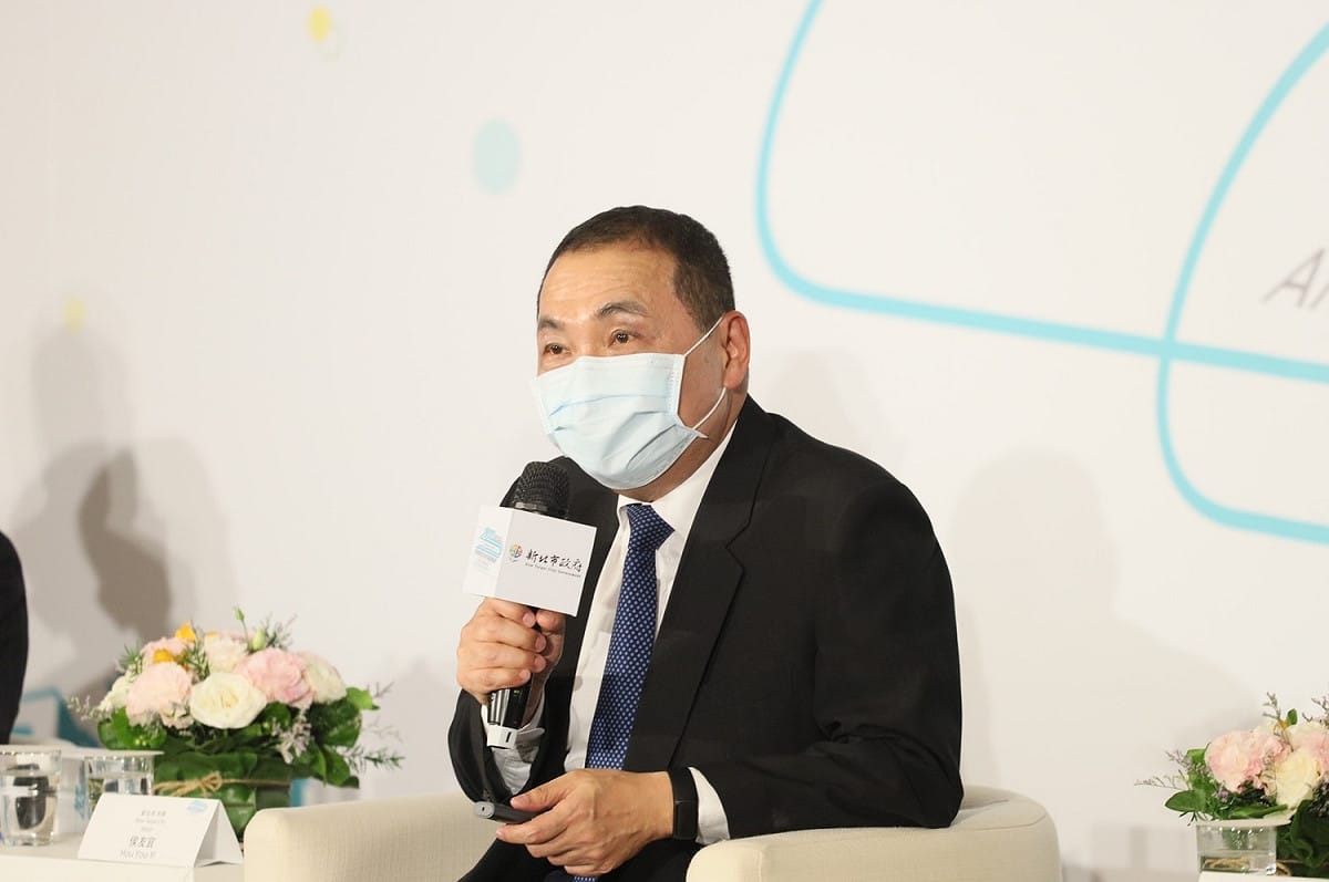 侯友宜說，新北市為全台人口最多的大型都會區，面對現今極端氣候現象，沒有任何消極的空間。