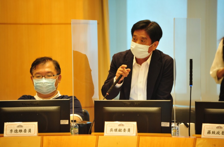 立法委員吳琪銘提供意見。 圖：新北市城鄉局提供