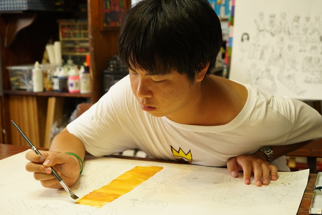 府中15將於5月15日播映關懷「星兒」（自閉症者）的紀錄片《地球迷航》，並邀請知名導演林正盛出席映後座談，圖為《地球迷航》劇照。 圖：新北市文化局提供