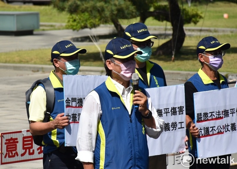 張緒中敦促高市府善盡保護勞權職責。 圖：孫家銘攝