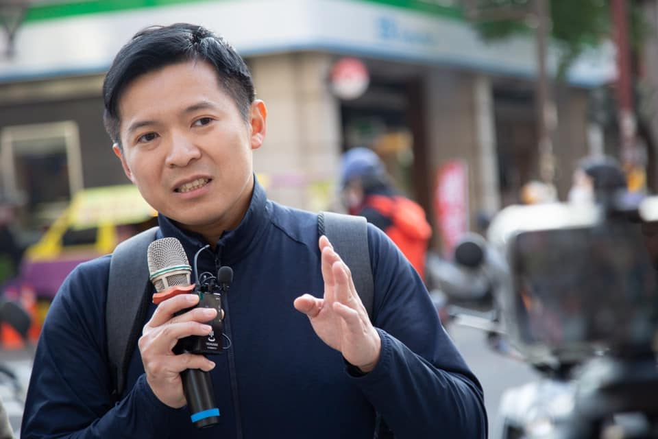 國民黨文傳會副主委何志勇。 圖：取自何志勇臉書（資料照）