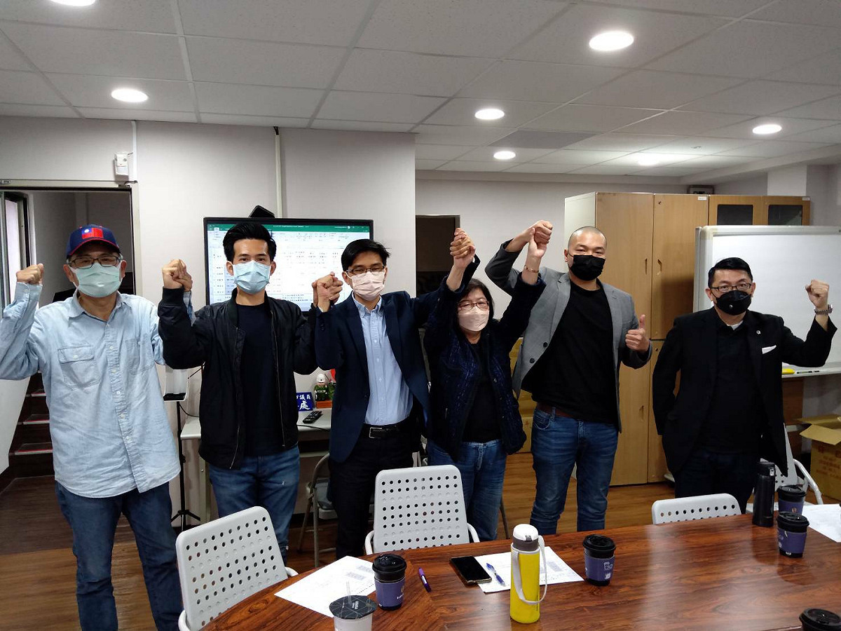 國民黨台北市黨部公布電話民調結果，由楊植斗與高揚凱勝出。 圖：國民黨台北市黨部 / 提供