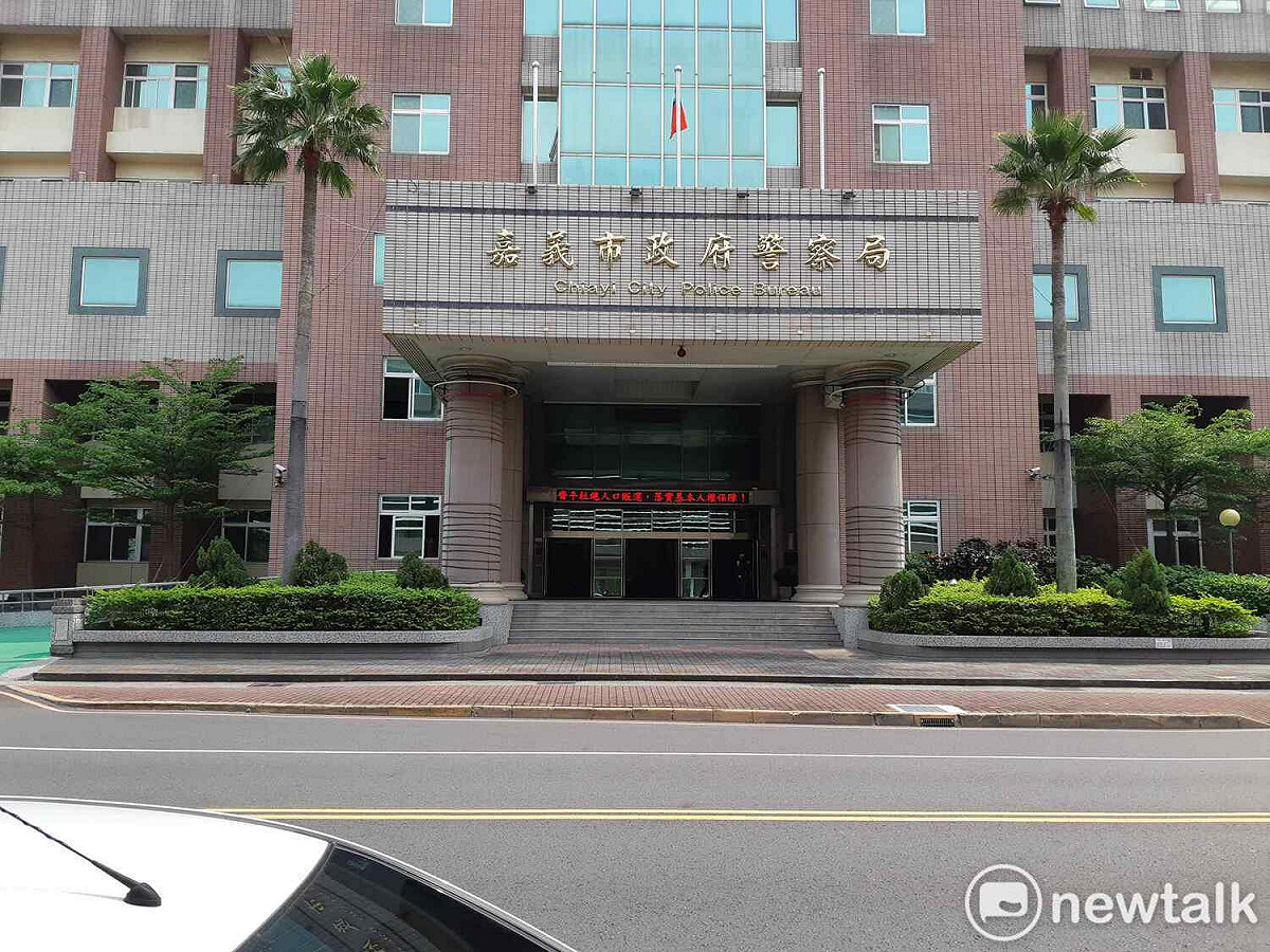 嘉義市警局傳出三名派出所所長確診。 圖：蔡坤龍/攝（資料照）