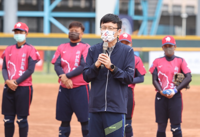 新北市教育局長張明文致詞。 圖：李天助攝