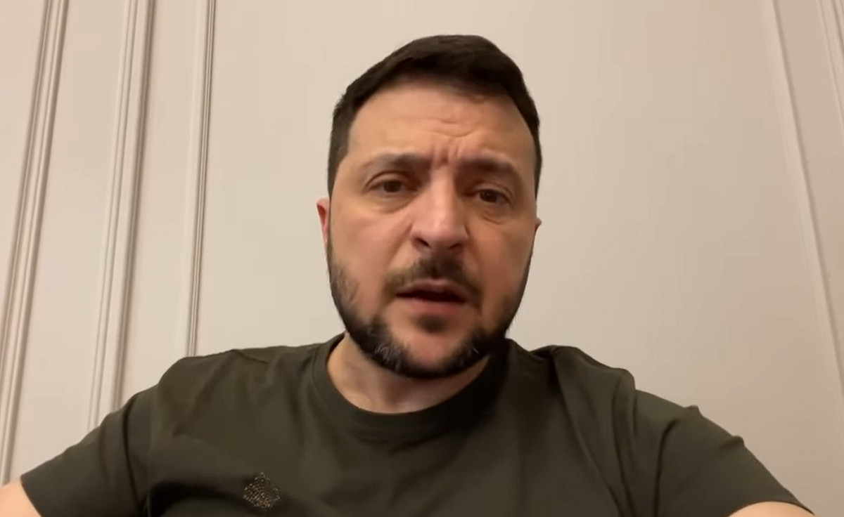 澤連斯基要求設立特別法庭追究俄羅斯戰爭責任。 圖/截取自澤連斯基臉書粉專影片