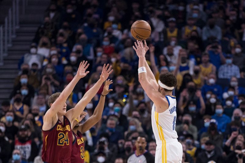 Klay Thompson。 圖／美聯社／達志影像