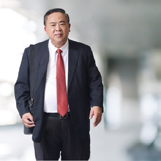 台中市 3 名副市長中唯一未染疫的陳子敬。 圖：翻攝自陳子敬臉書