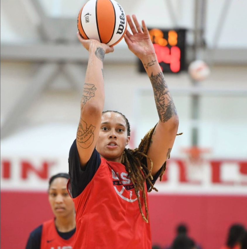 美國WNBA女籃運動員布蘭妮．格林納（Brittney Griner）。 圖：翻攝格林納IG（資料照）