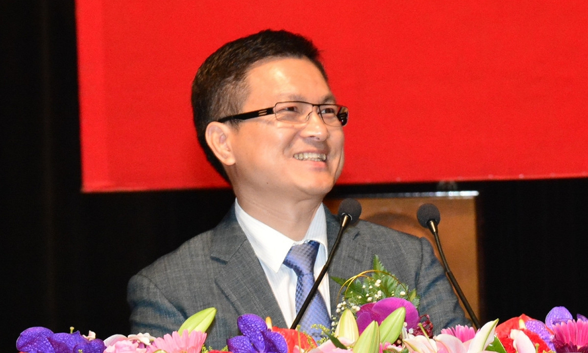 彰化縣長魏明谷22日在民進黨中執會表示，希望中央政府協助解決地方垃圾大戰問題。 圖：彰化縣政府提供