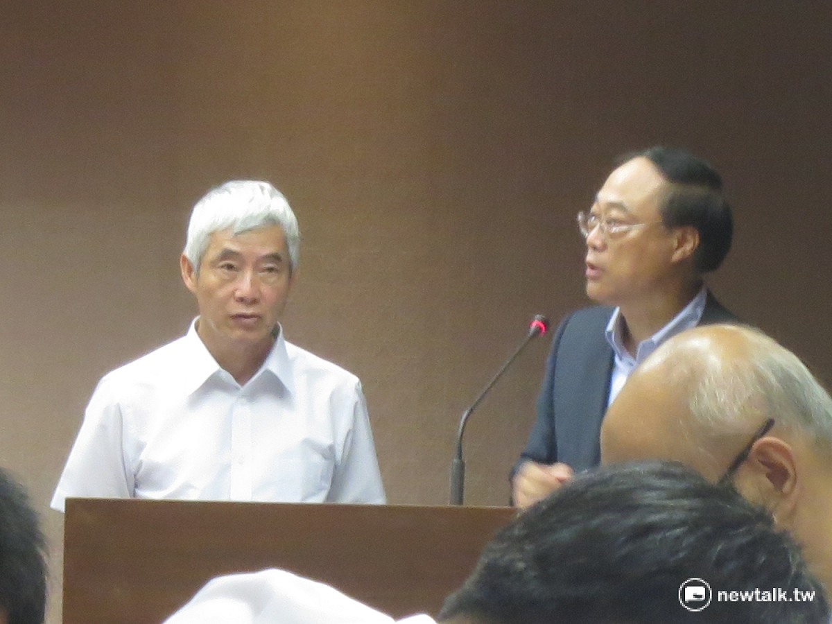 交通部長賀陳旦27日赴立法院備詢。 圖：呂佳峻/攝