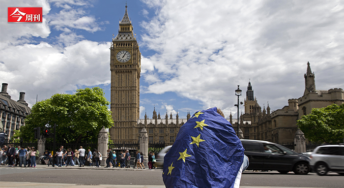 英國公投選擇脫歐後，衝擊全球市場信心。 圖：今周刊提供