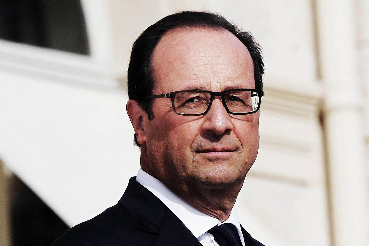 國總統歐蘭德（Francois Hollande）29日警告，英國脫歐後，倫敦應該放棄作為歐元及證券交易的金融中心身分。 圖:翻攝歐蘭德臉書