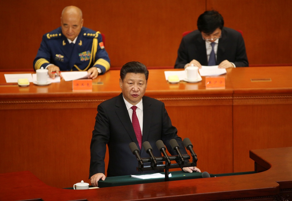 中國共產黨建黨95週年慶祝大會於1日舉行，中共總書記習近平重申「我們堅決反對台獨分裂勢力」。 圖:達志影像/美聯社
