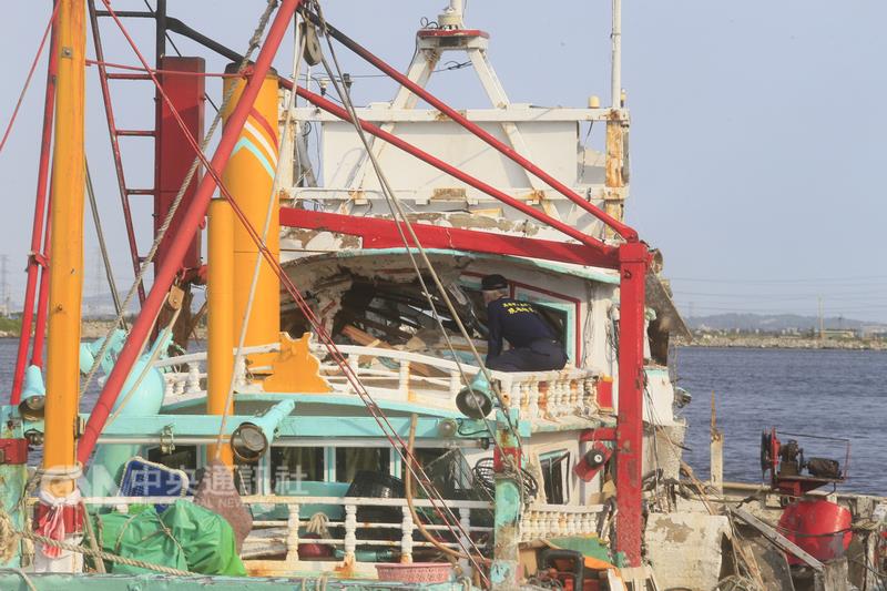 海軍金江軍艦1日誤射雄三飛彈，造成高雄籍翔利昇漁船傷亡。 圖：中央社資料照片
