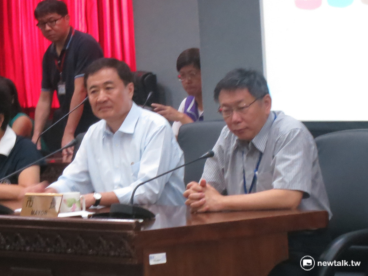 針對美河市案仲裁結果，台北市長柯文哲直言，討回33.5億當然未達市府希望，但市府的態度就是盡力把它做完。 圖：新頭殼資料照片。
