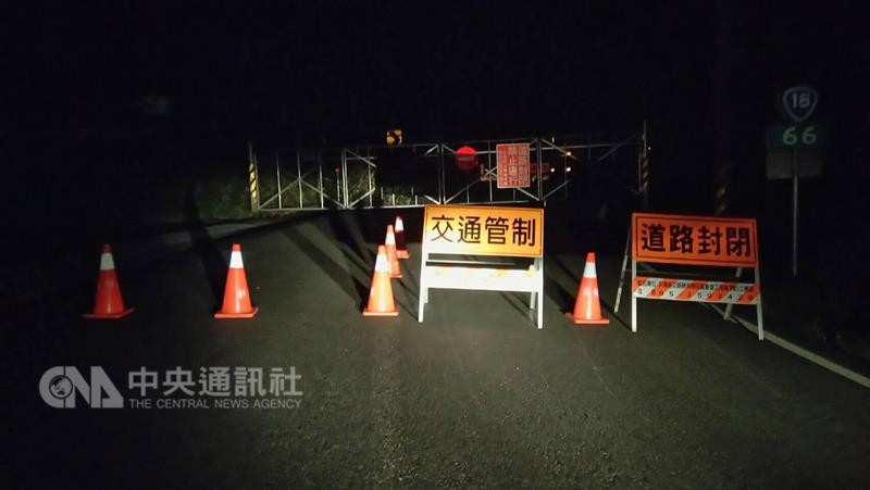 為因應強颱尼白特，公路總局表示，考量用路人安全，將預警性封閉全台19處公路。 圖：中央社資料照片