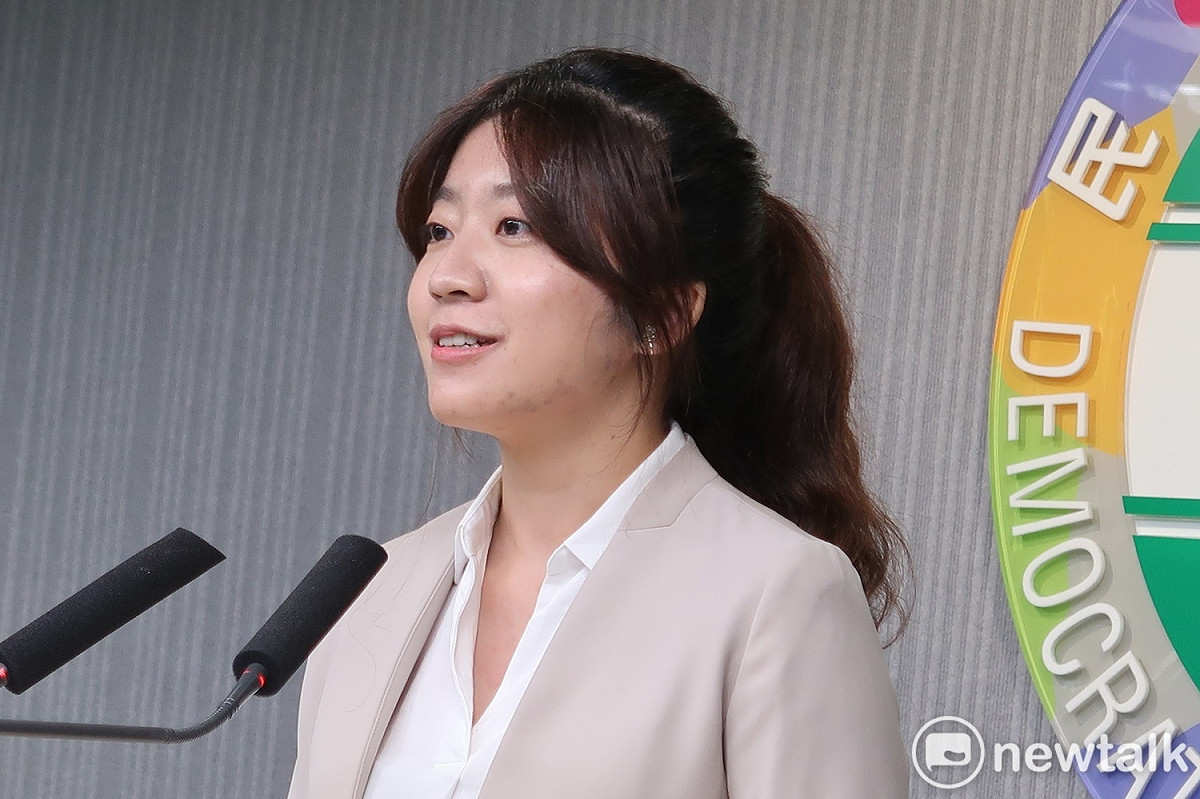 民進黨發言人謝子涵（資料照片） 圖：林朝億/攝
