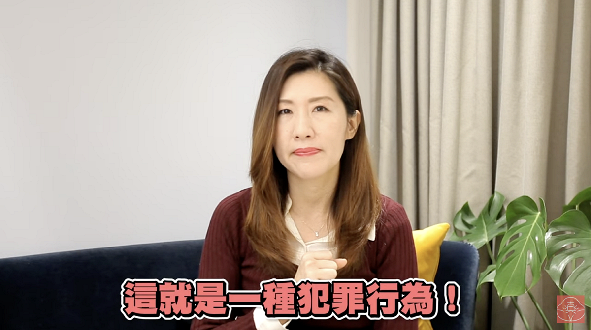 瑩真律師指出若勾惡「開律師所」恐犯法。 圖：翻攝自賴瑩真YT(@瑩真律師)