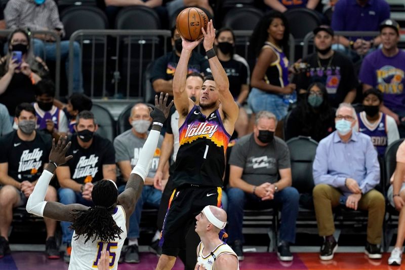 Devin Booker。 圖／美聯社／達志影像