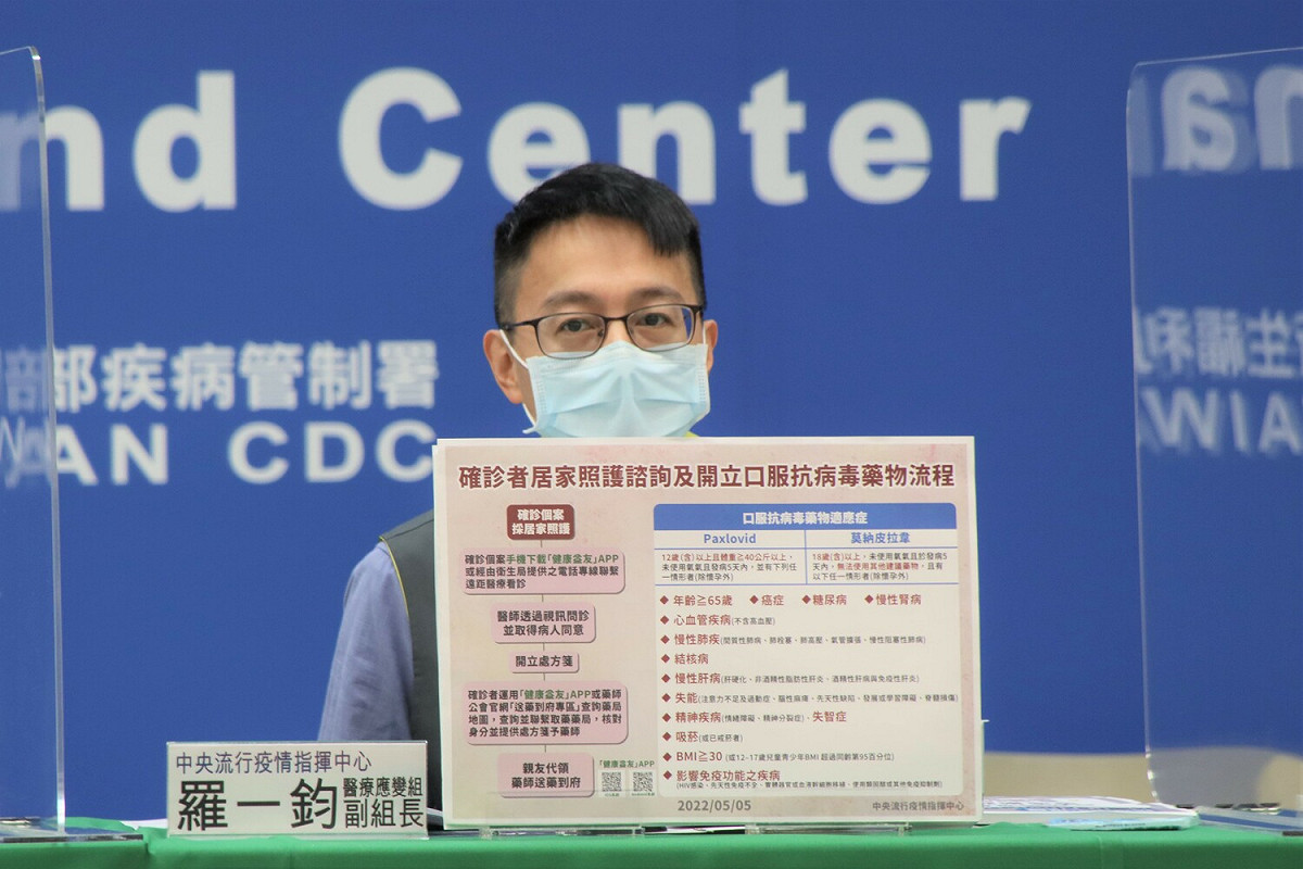醫療應變組副組長 羅一鈞 圖：中央流行疫情指揮中心/提供