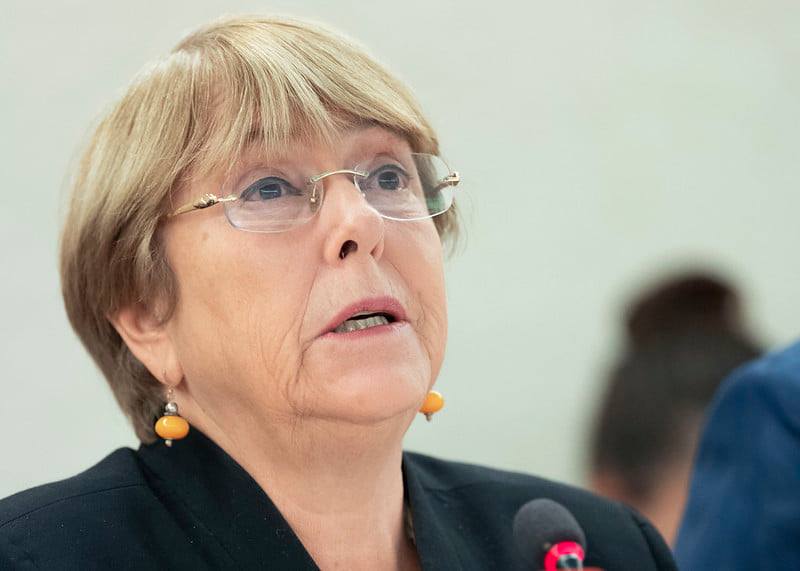 聯合國人權事務高級專員巴舍萊（Michelle Bachelet）將於5月訪問中國，針對中國對新疆維吾爾人犯下「種族滅絕」)罪行進行調查。 圖：取自United Nations Human Rights臉書 (資料照)