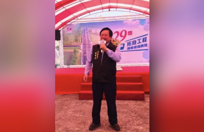 國民黨彰化縣議員張國棟。 圖：翻攝張國棟臉書