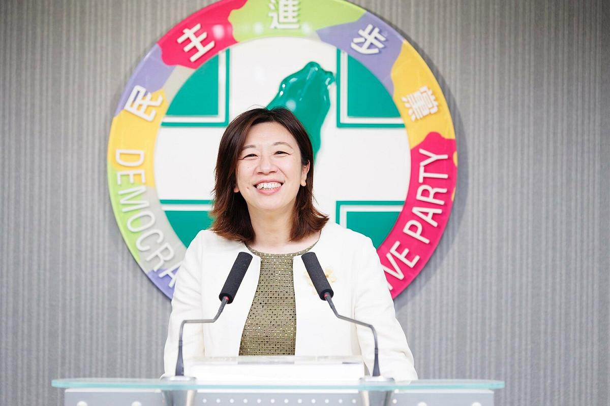 民進黨發言人林靜儀。 圖：擷取自民進黨發言人臉書