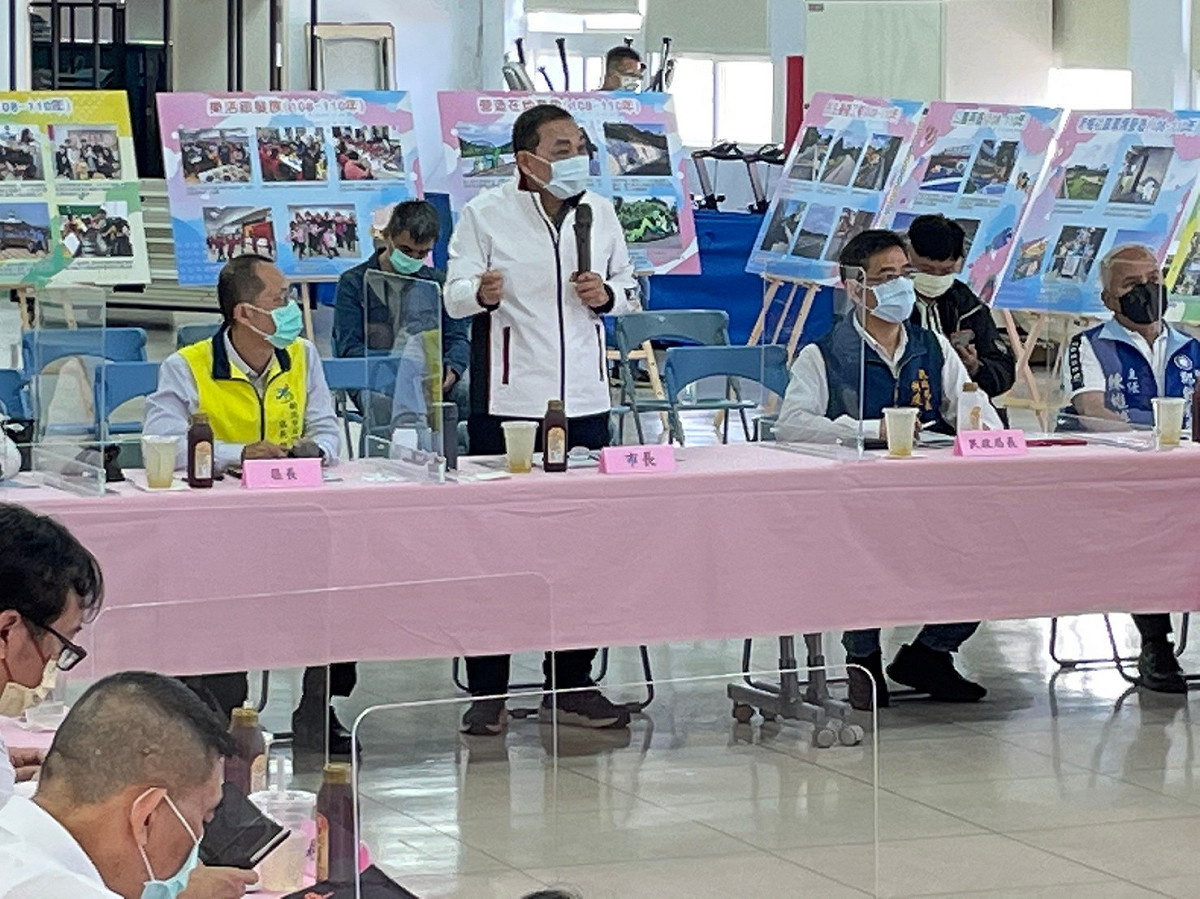 侯友宜表示，保護人民生命財產永遠是市府最重要職責。 圖：新北市民政局提供