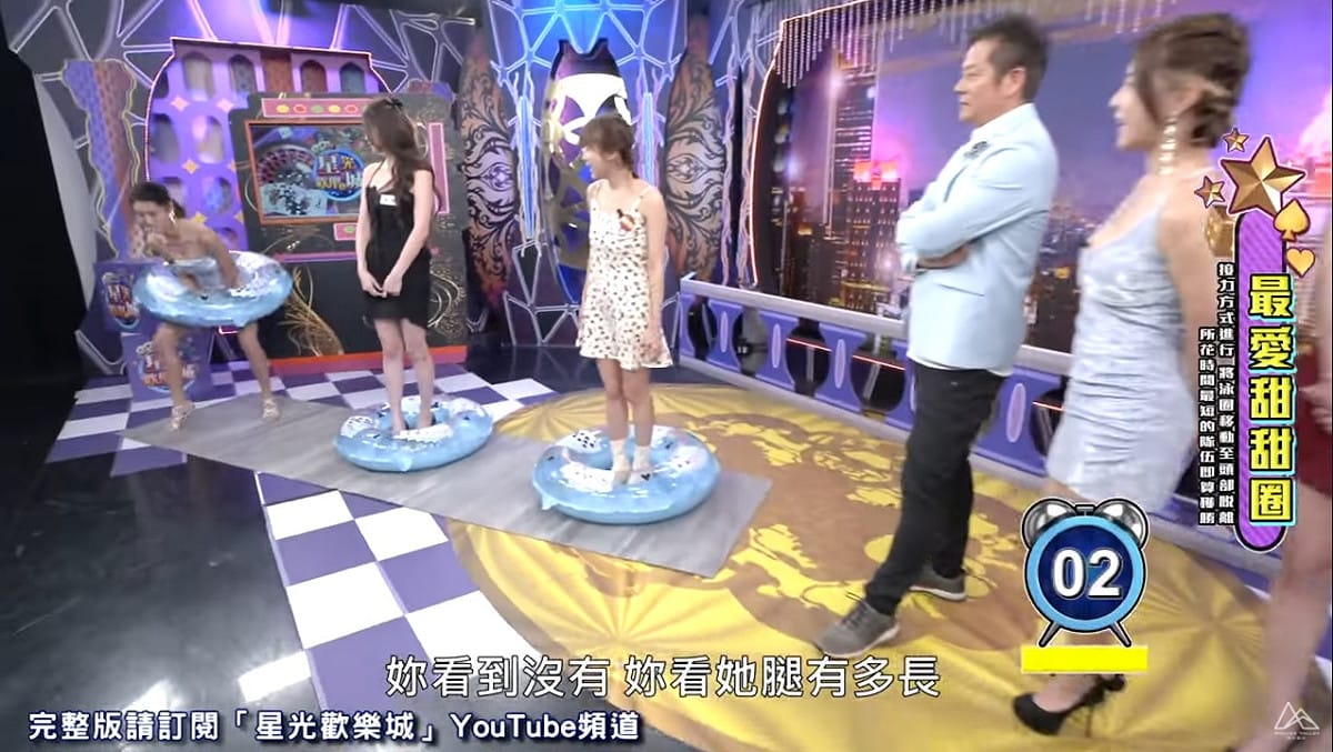 《星光歡樂城》要打去練舞室打！茉晶神秘舞蹈好像神明上身 圖：狼谷育樂台/提供