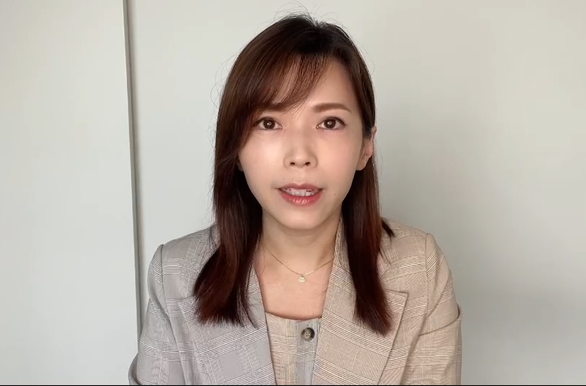 北市府發言人陳智菡。 圖：翻攝北市府提供影片