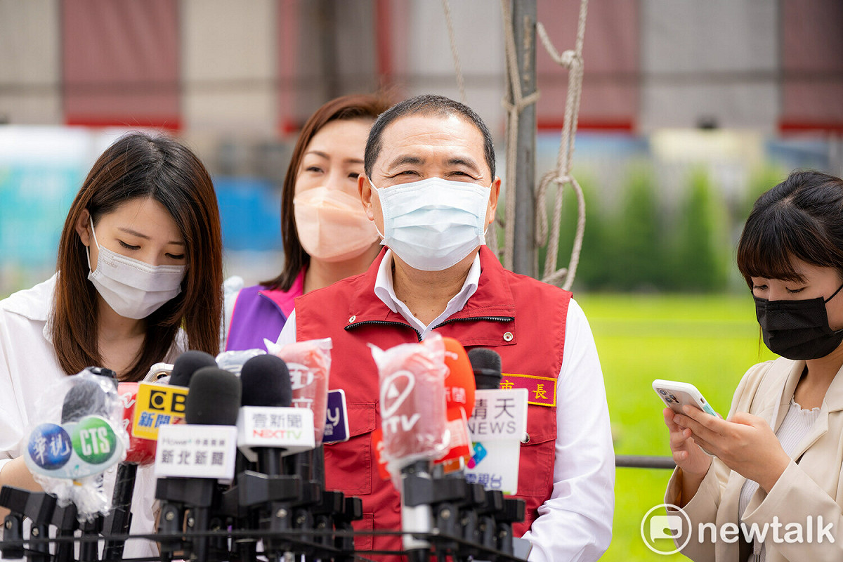 侯友宜呼籲中央應常常到第一線聽聽基層聲音，面對民怨解決問題。 圖：林昀真／攝
