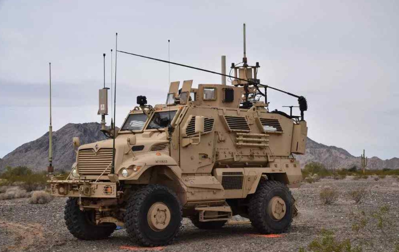 美國陸軍電子戰車。 圖 : 翻攝自中媒/ 手帕網