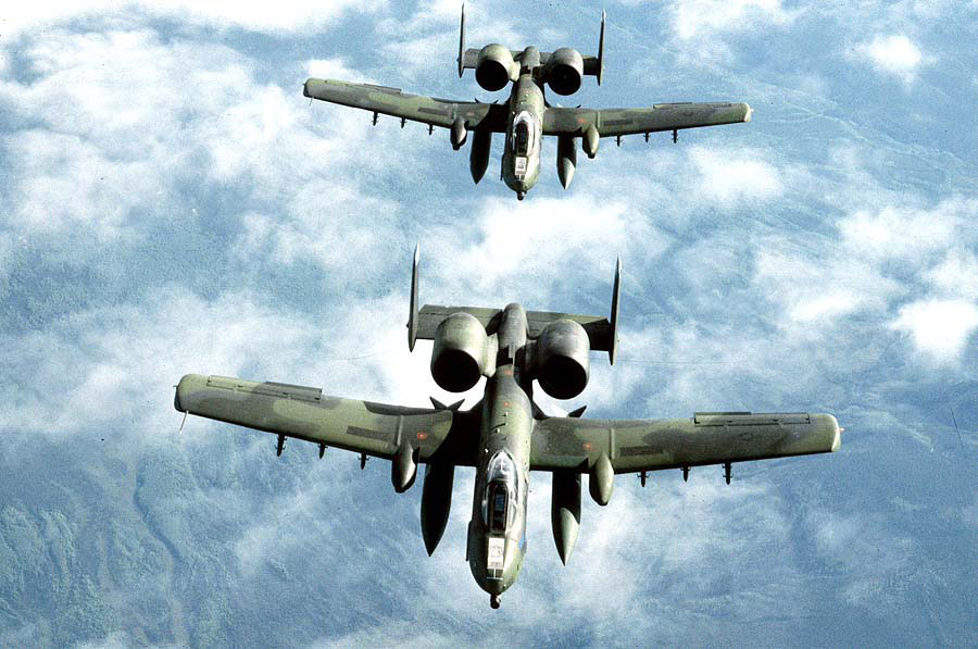 美國空軍A-10攻擊機。 圖：翻攝維基百科/公有領域