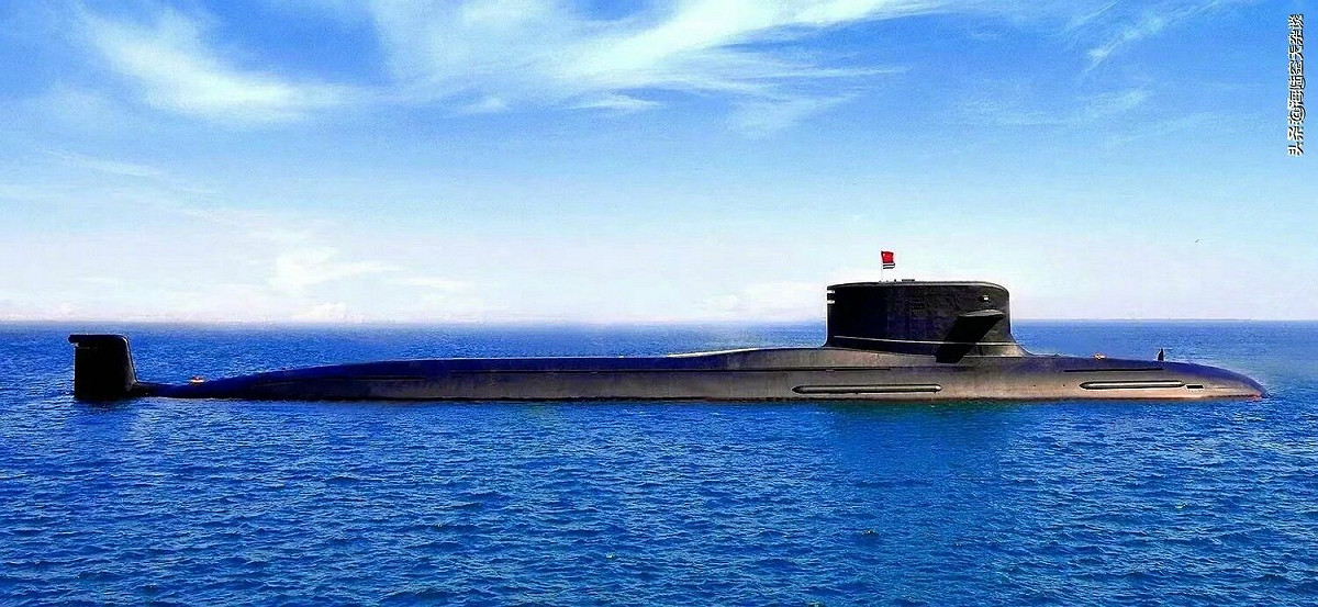 有軍事專家分析指出，在衛星圖像中發現中國正在建造一艘疑似全新型式的核動力潛艇。 圖：擷取自Twitter@chineseforces1